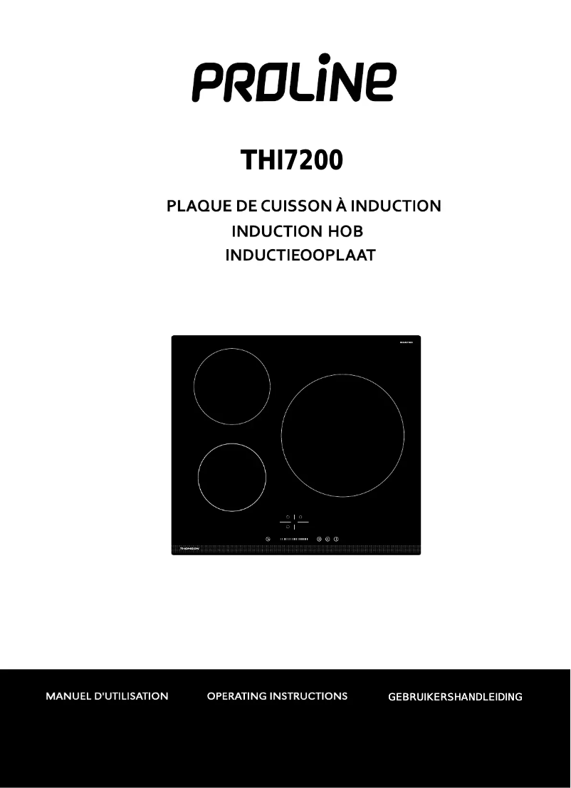 Image de la première page du manuel de l'appareil THI7200