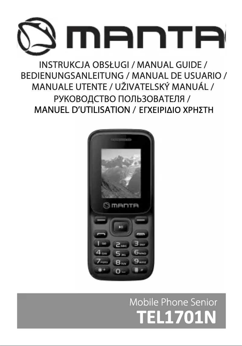 Image de la première page du manuel de l'appareil TEL1701N