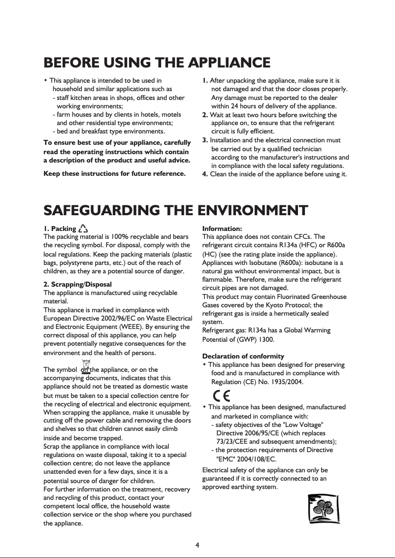 Page n°1 - Manuel utilisateur Whirlpool WTH5410 NFX