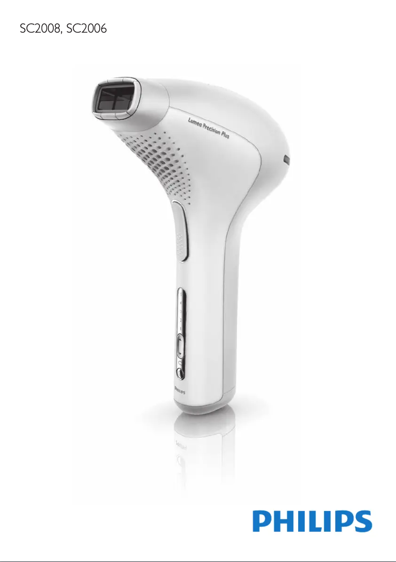 Page n°1 - Manuel utilisateur Philips Lumea Precision Plus SC2006