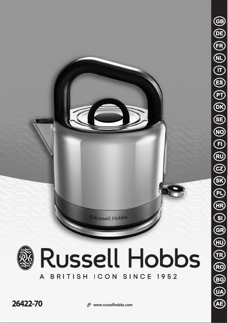Page n°1 - Manuel utilisateur Russell Hobbs 26422-70
