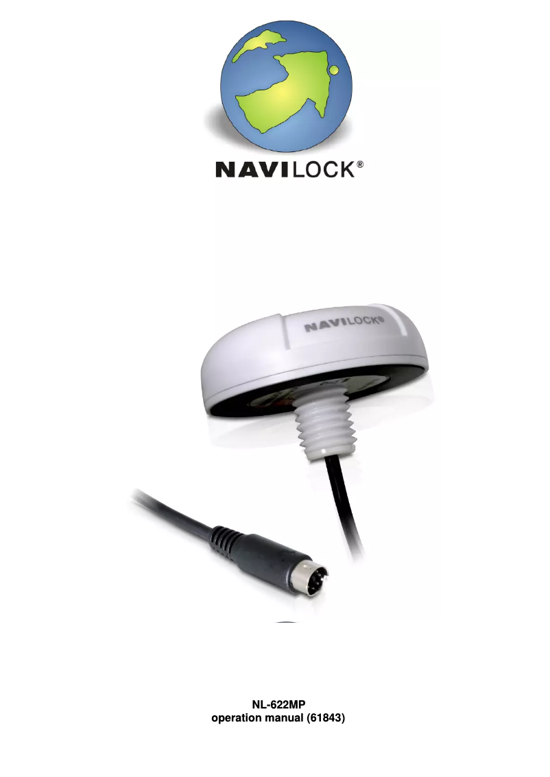 Page n°1 - Manuel utilisateur Navilock NL-622MP