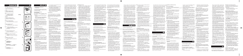 Image de la première page du manuel de l'appareil Intenza+