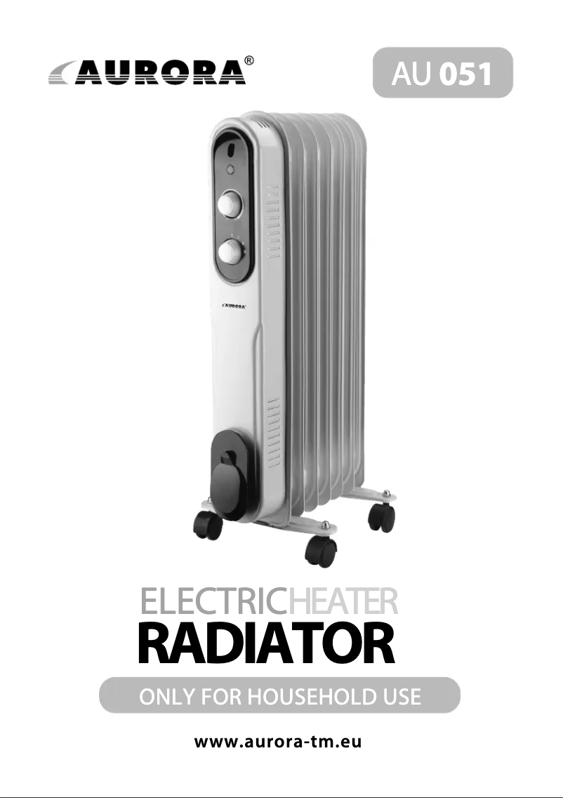 Image de la première page du manuel de l'appareil AU051