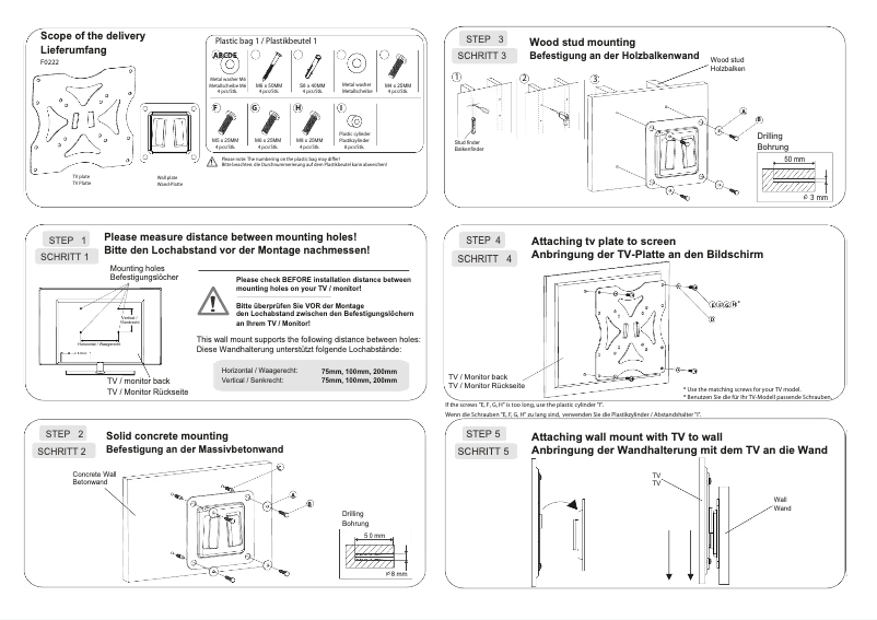 Page 1 de la notice Manuel utilisateur Ricoo F0222