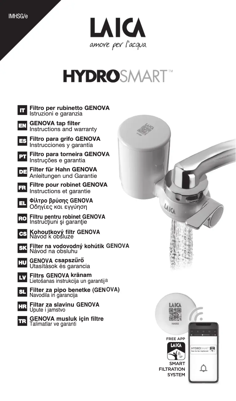 Image de la première page du manuel de l'appareil Genova RK10A01