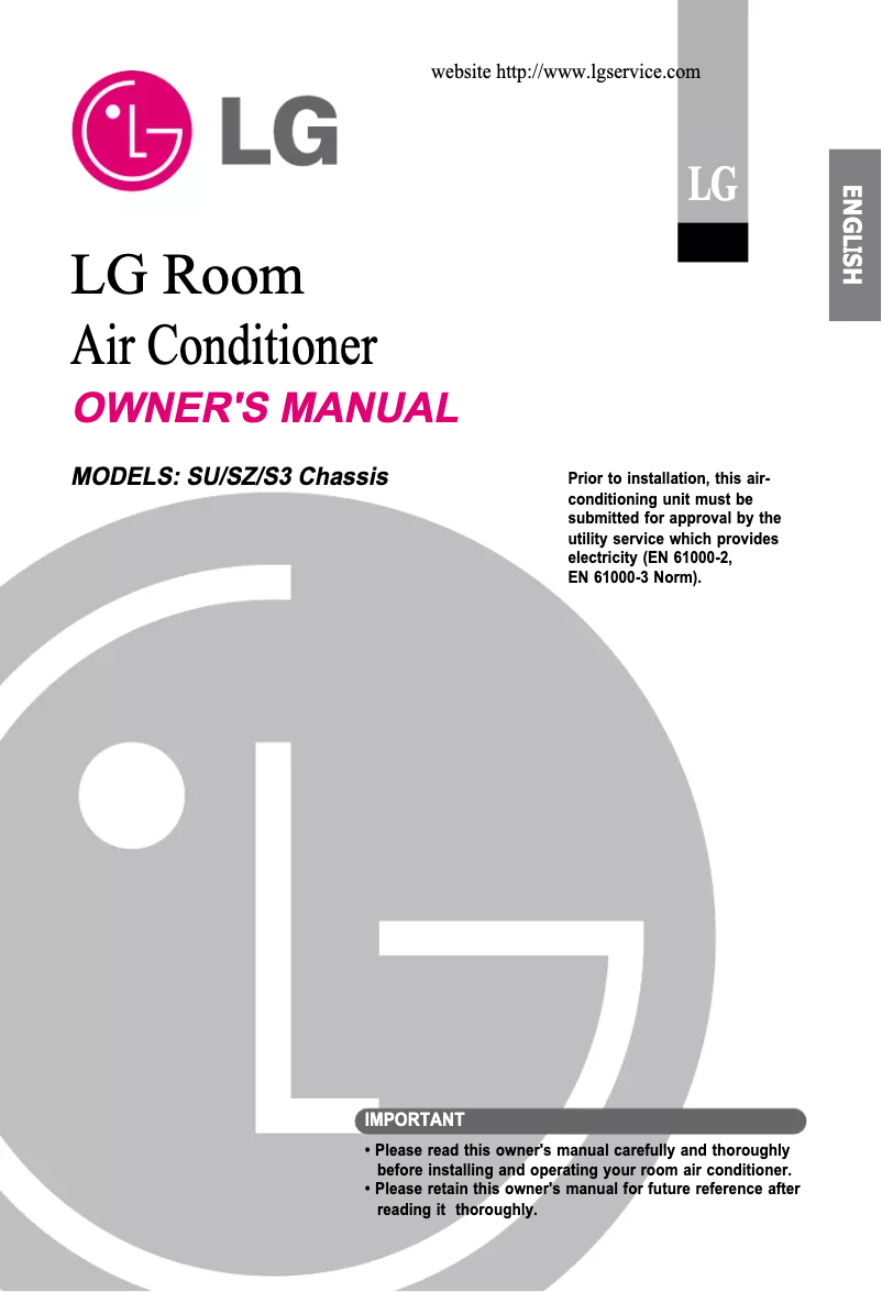Page n°1 - Manuel utilisateur LG HSNC2463R70