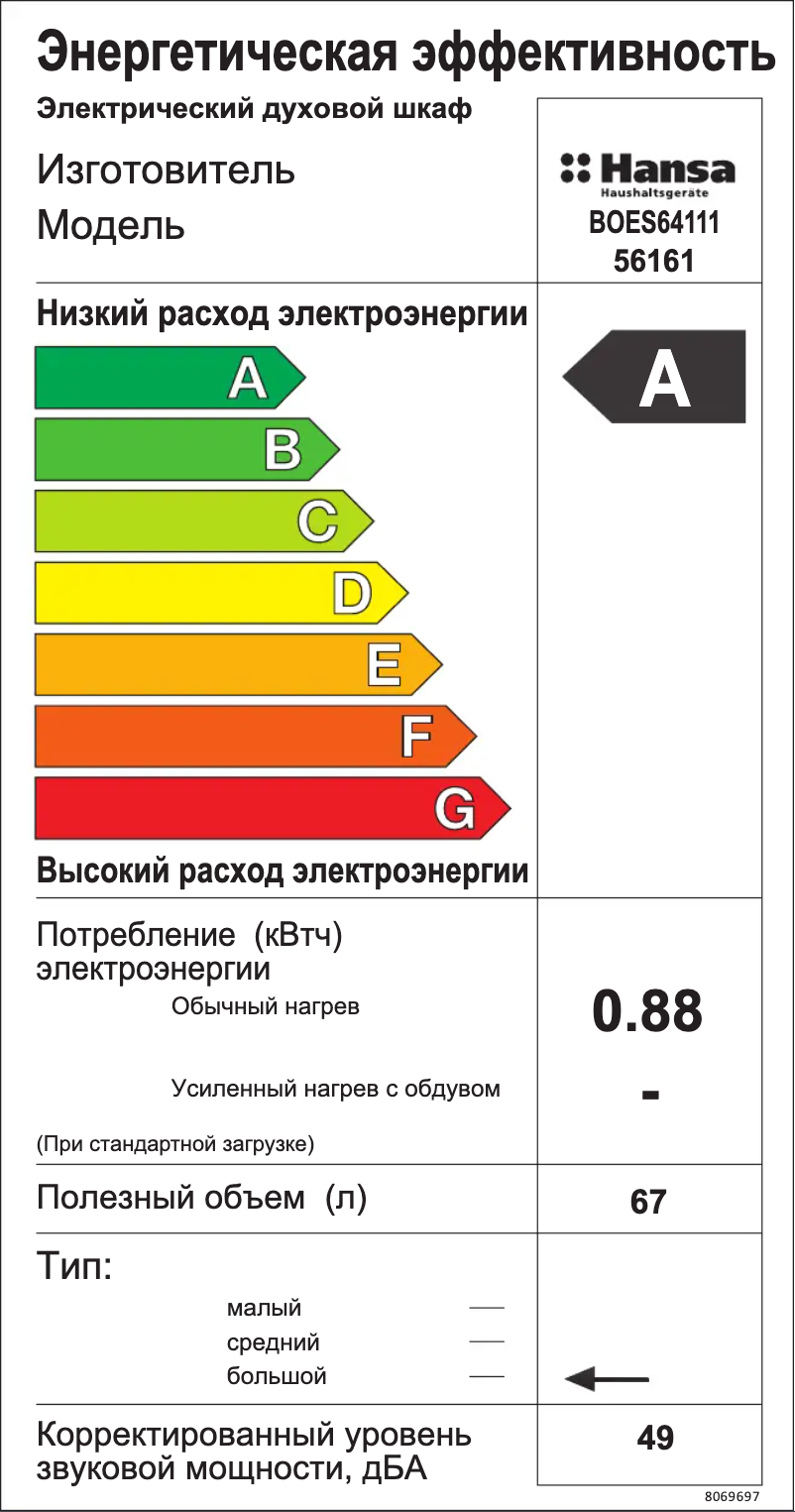 Image de la première page du manuel de l'appareil BOES64111