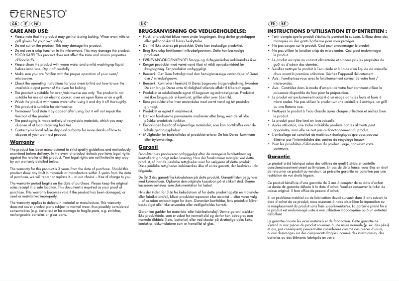 Image de la première page du manuel de l'appareil IAN 302500