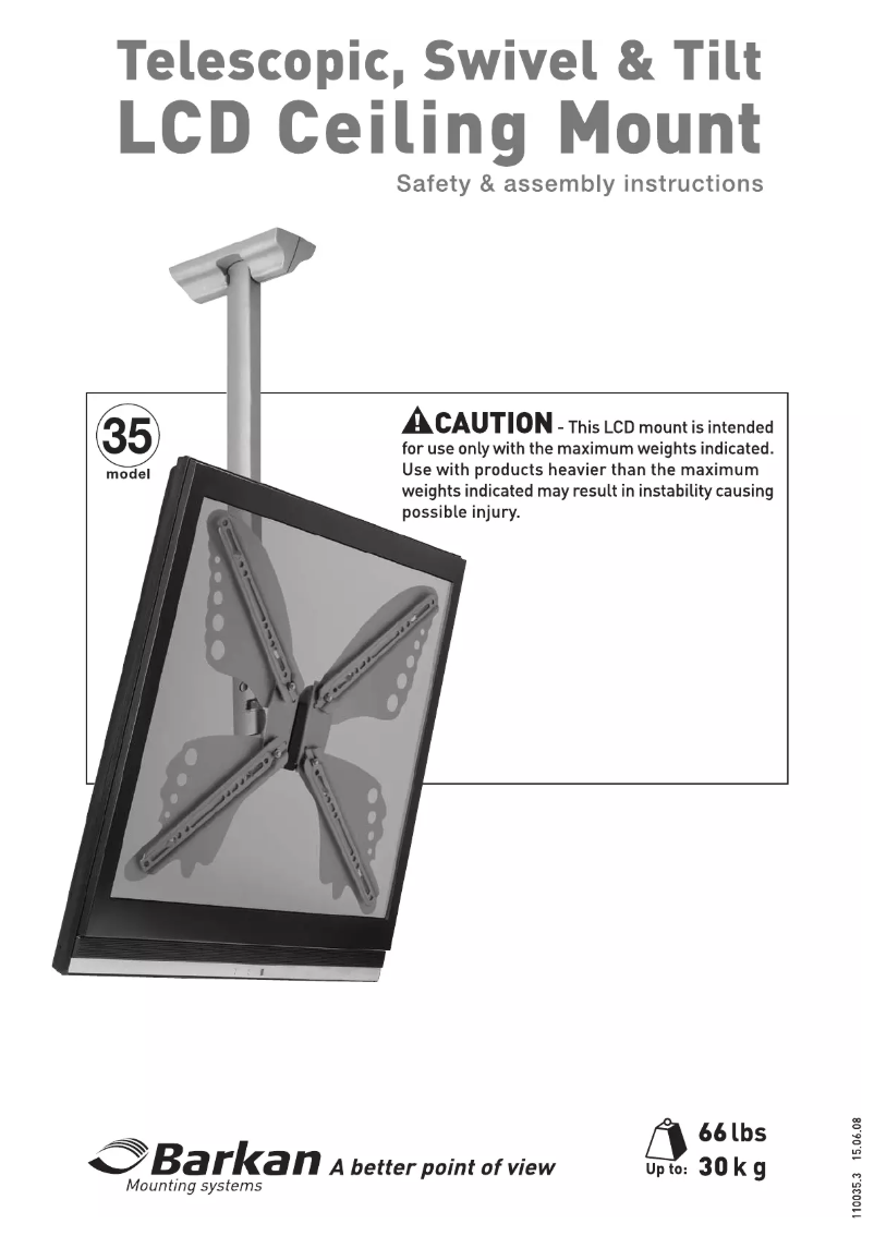 Page n°1 - Manuel utilisateur Barkan 35