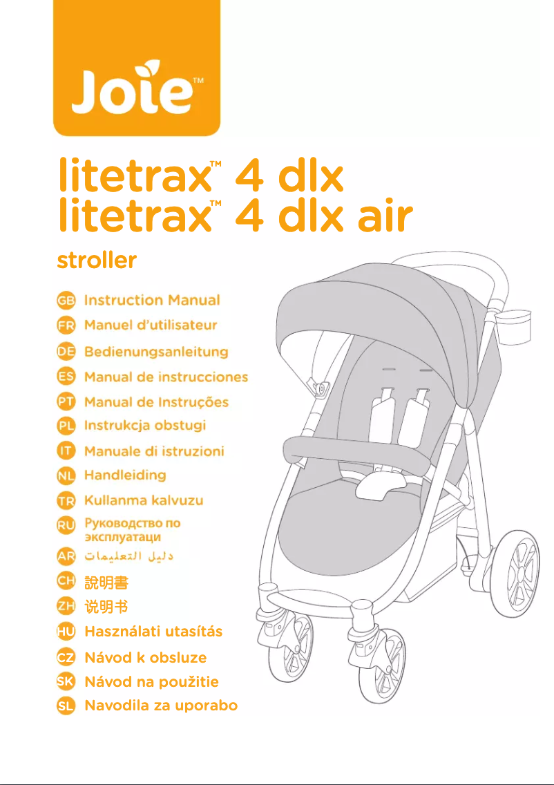 Página 1 del manual Manual de usuario Joie Litetrax 4 S