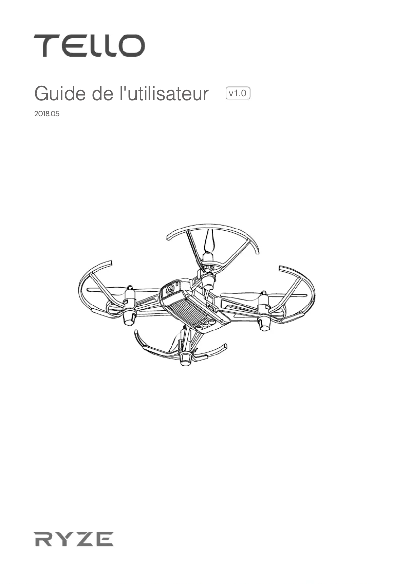 Page n°1 - Manuel utilisateur DJI Ryze Tello