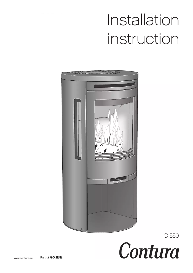 Page 1 de la notice Manuel utilisateur Contura C 550