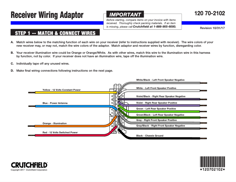 Page n°1 - Manuel utilisateur Metra 70-2102