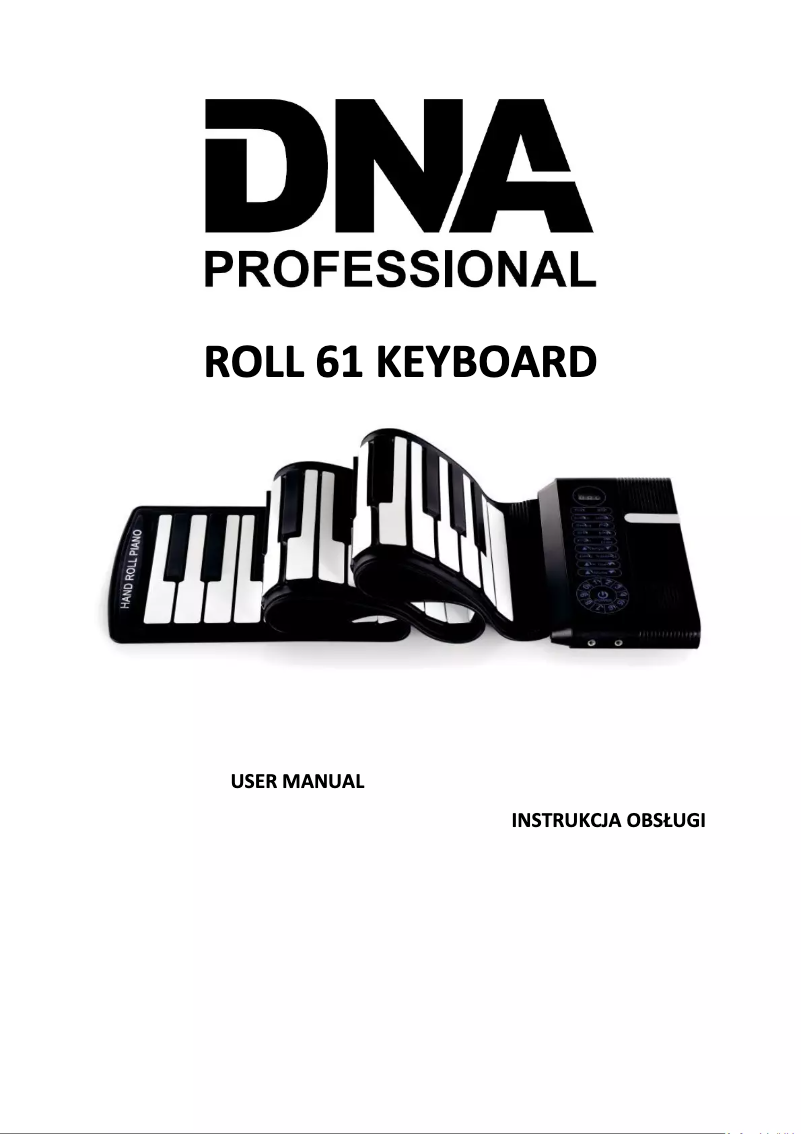 Page 1 de la notice Manuel utilisateur DNA Roll 61