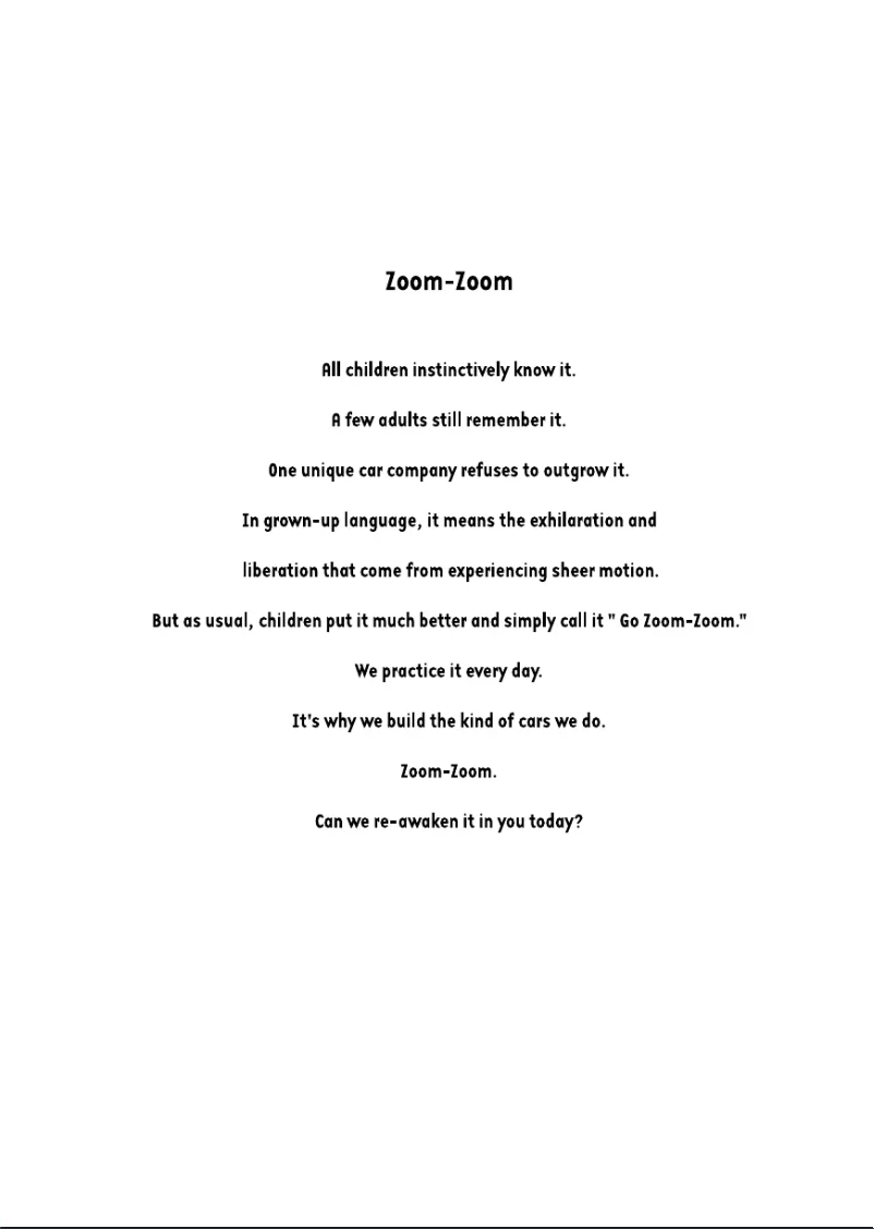 Page 1 de la notice Manuel utilisateur Mazda MX-5 Miata (2015)