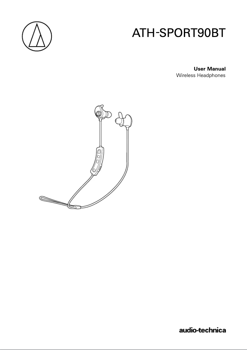 Page 1 de la notice Manuel utilisateur Audio-Technica ATH-SPORT90BTBK