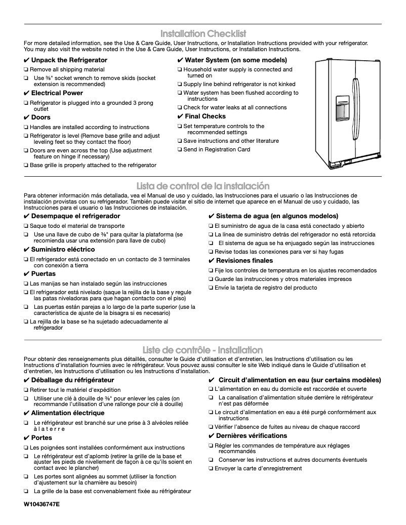 Image de la première page du manuel de l'appareil 50045