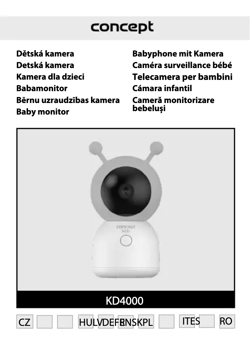 Image de la première page du manuel de l'appareil KD4000