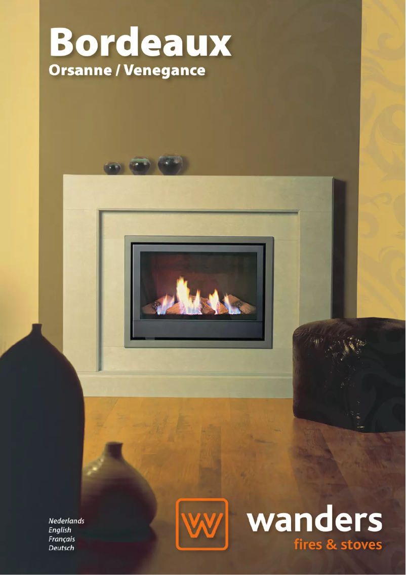 Page 1 de la notice Manuel utilisateur Wanders Bordeaux