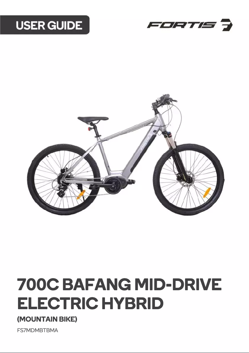 Page 1 de la notice Manuel utilisateur Fortis FS7MDMBTBMA