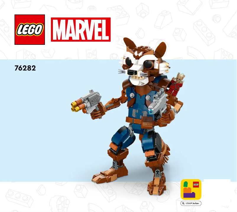 Página 1 del manual Manual de usuario Lego Marvel 76282