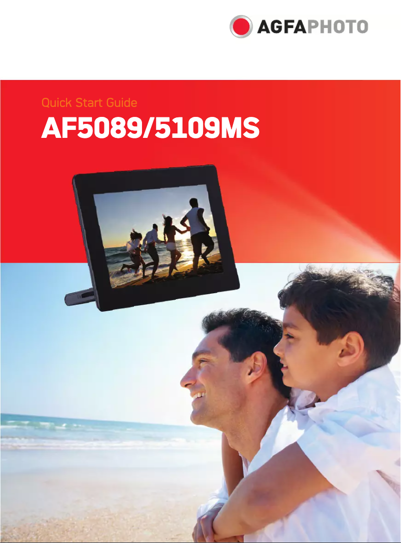 Page 1 de la notice Manuel utilisateur Agfa AF 5109MS