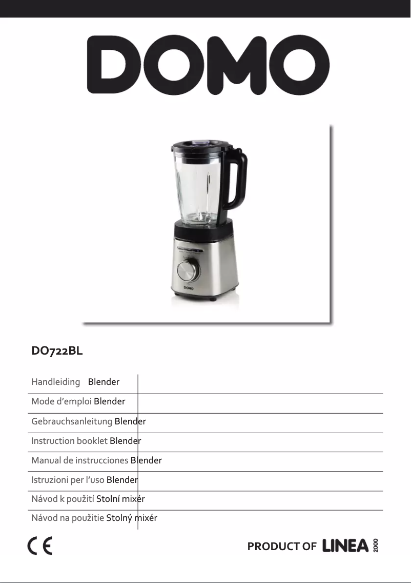 Page 1 de la notice Manuel utilisateur Domo DO722BL