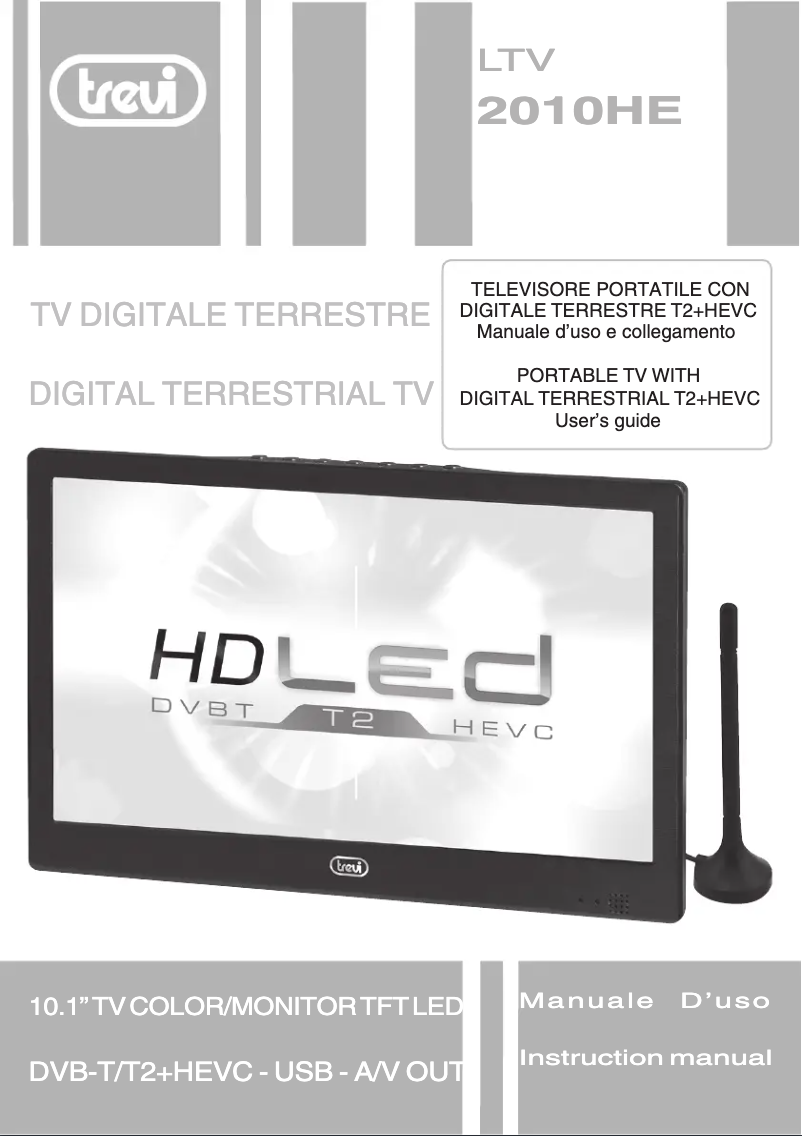 Imagen de la primera página del manual del dispositivo LTV 2010 HE