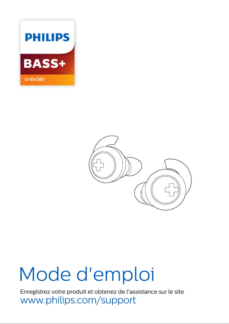 Image de la première page du manuel de l'appareil SHB438