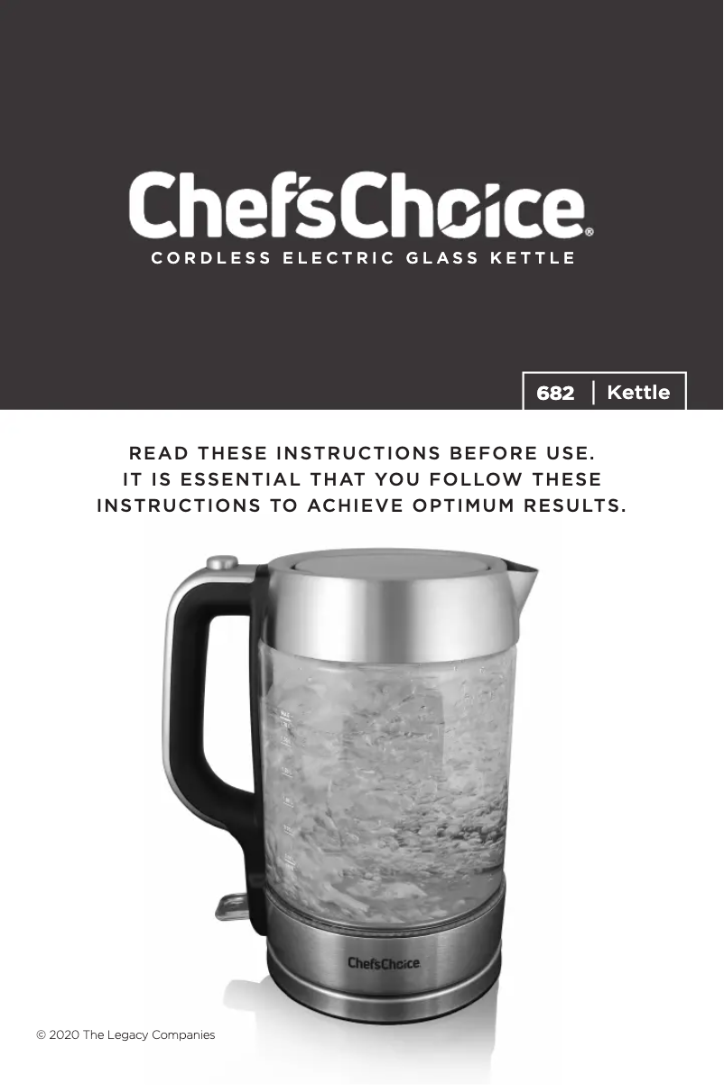 Image de la première page du manuel de l'appareil 682