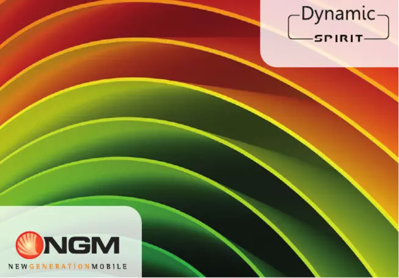 Page n°1 - Manuel utilisateur NGM-Mobile Dynamic spirit