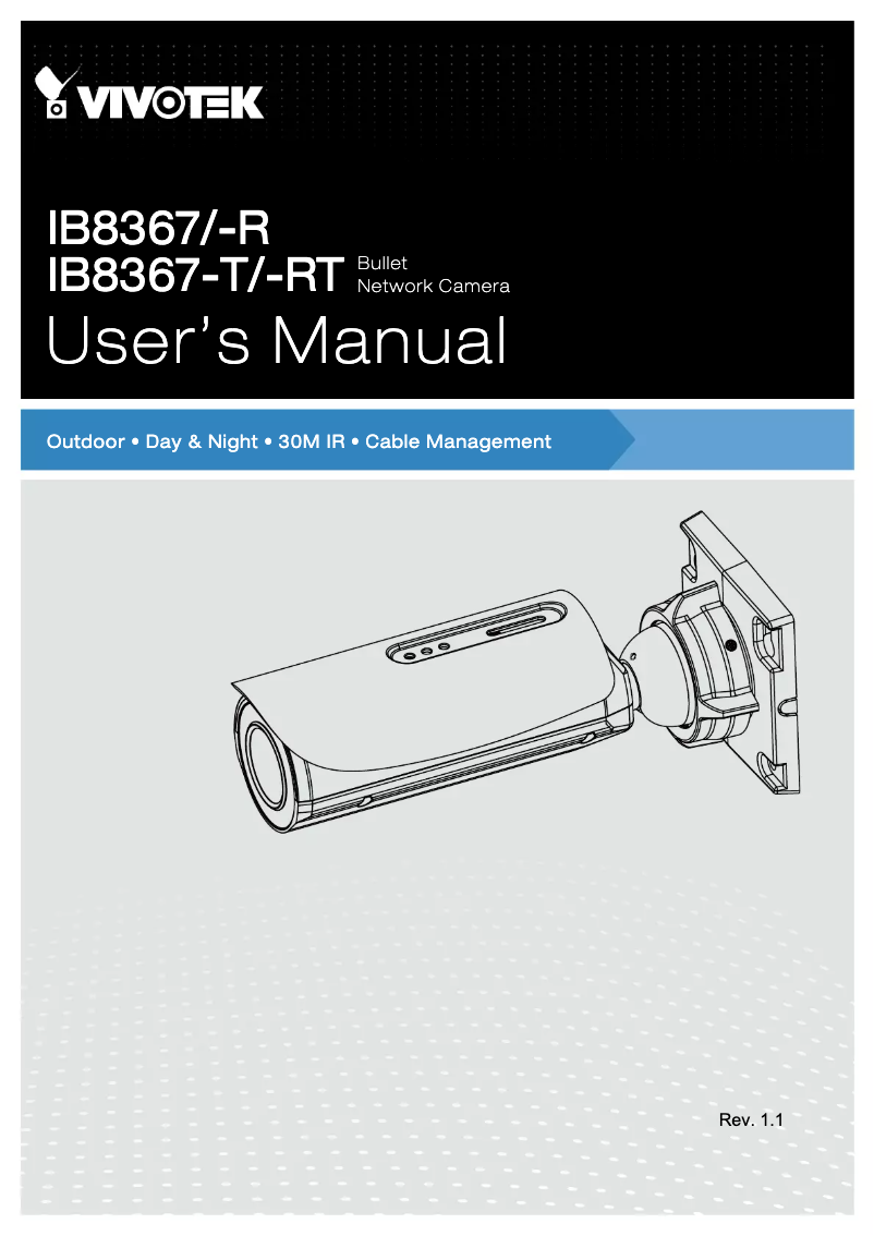 Image de la première page du manuel de l'appareil IB8367-T
