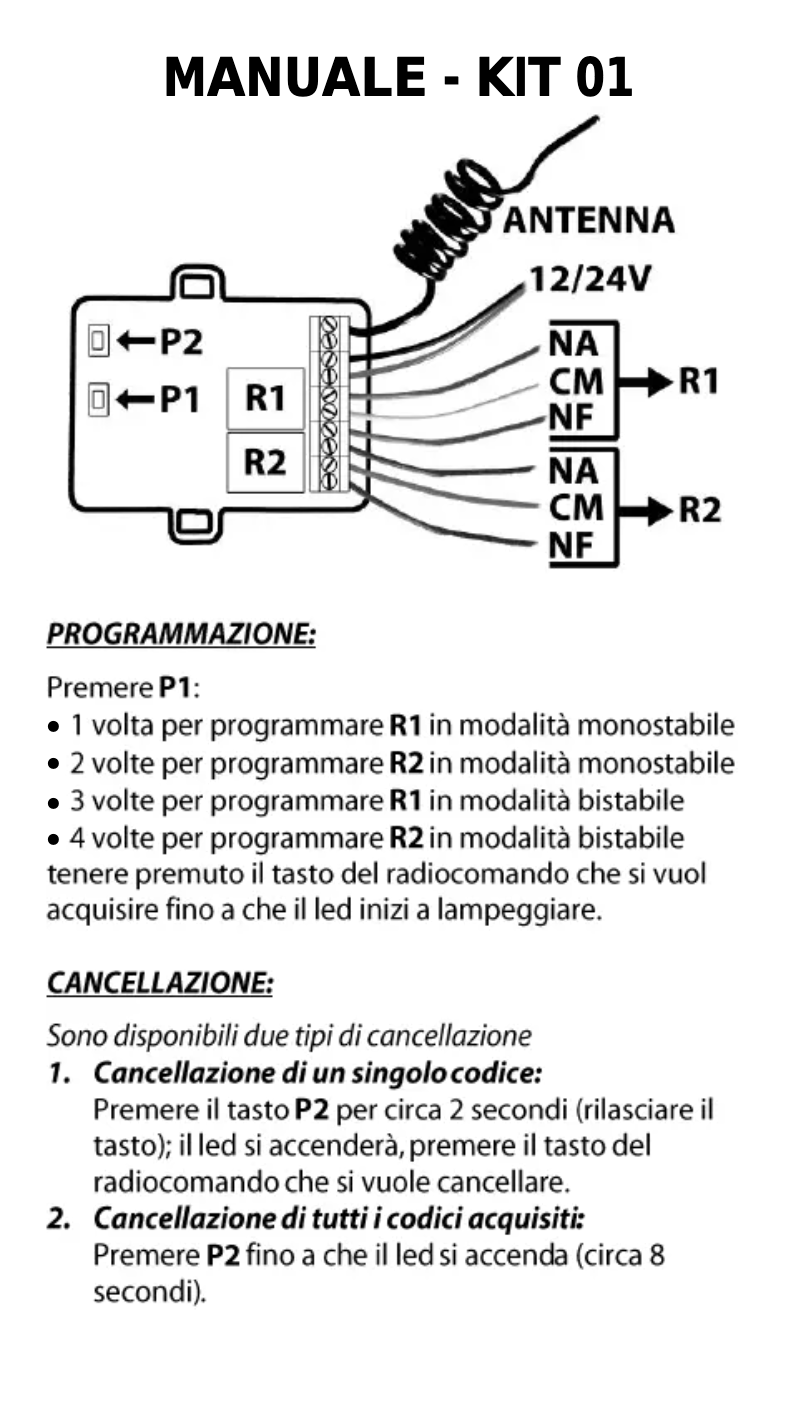 Image de la première page du manuel de l'appareil 2171