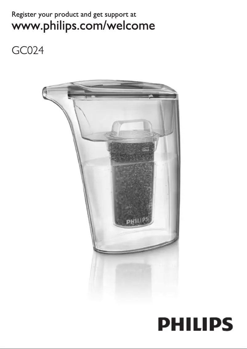 Page 1 de la notice Manuel utilisateur Philips GC024