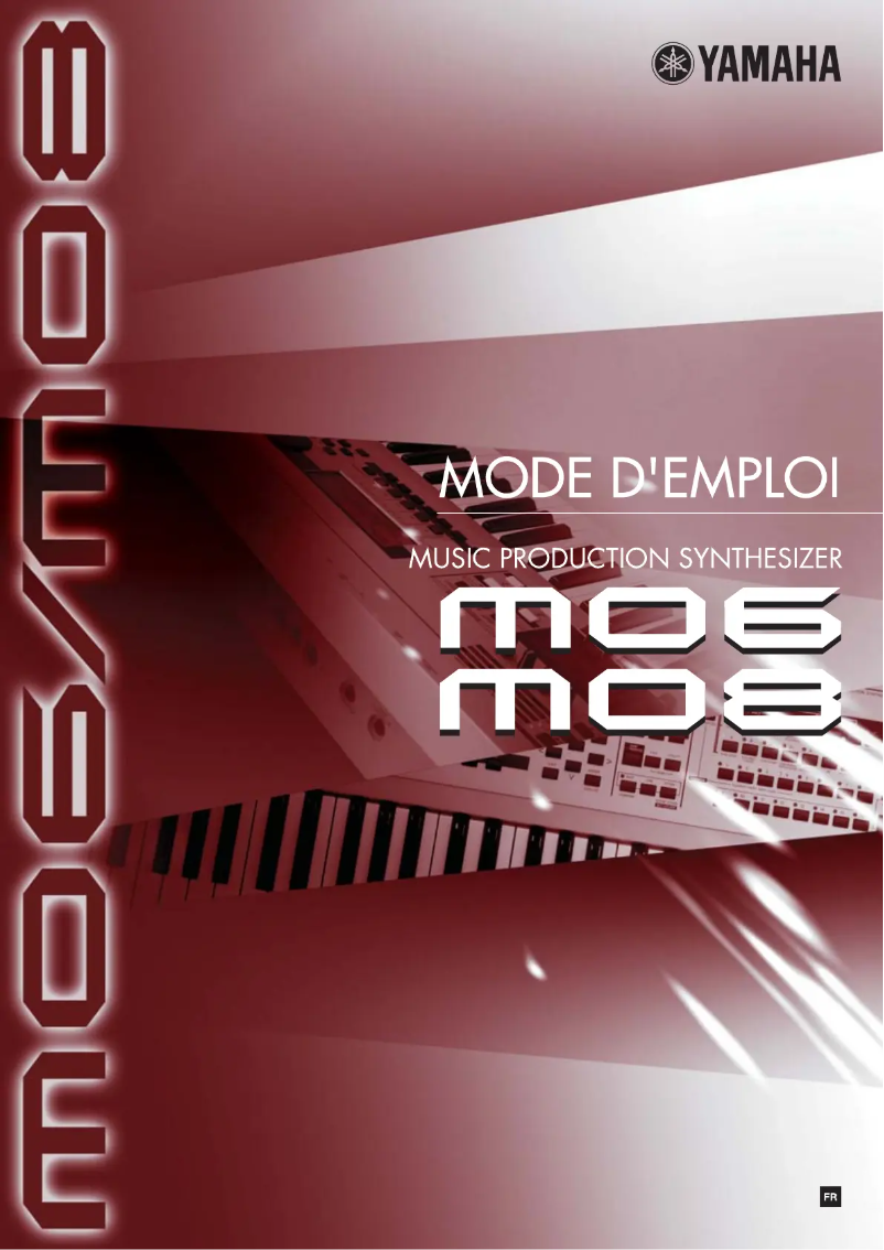 Page n°1 - Manuel utilisateur Yamaha MO8