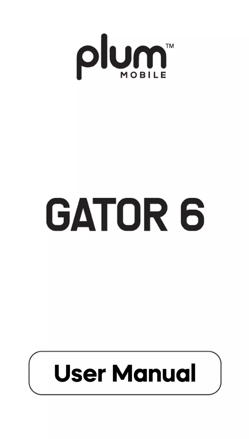 Página 1 del manual Manual de usuario Plum Gator 6