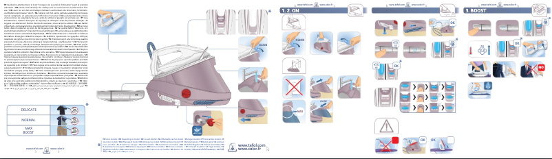 Image de la première page du manuel de l'appareil Pro Express Ultimate II GV9710