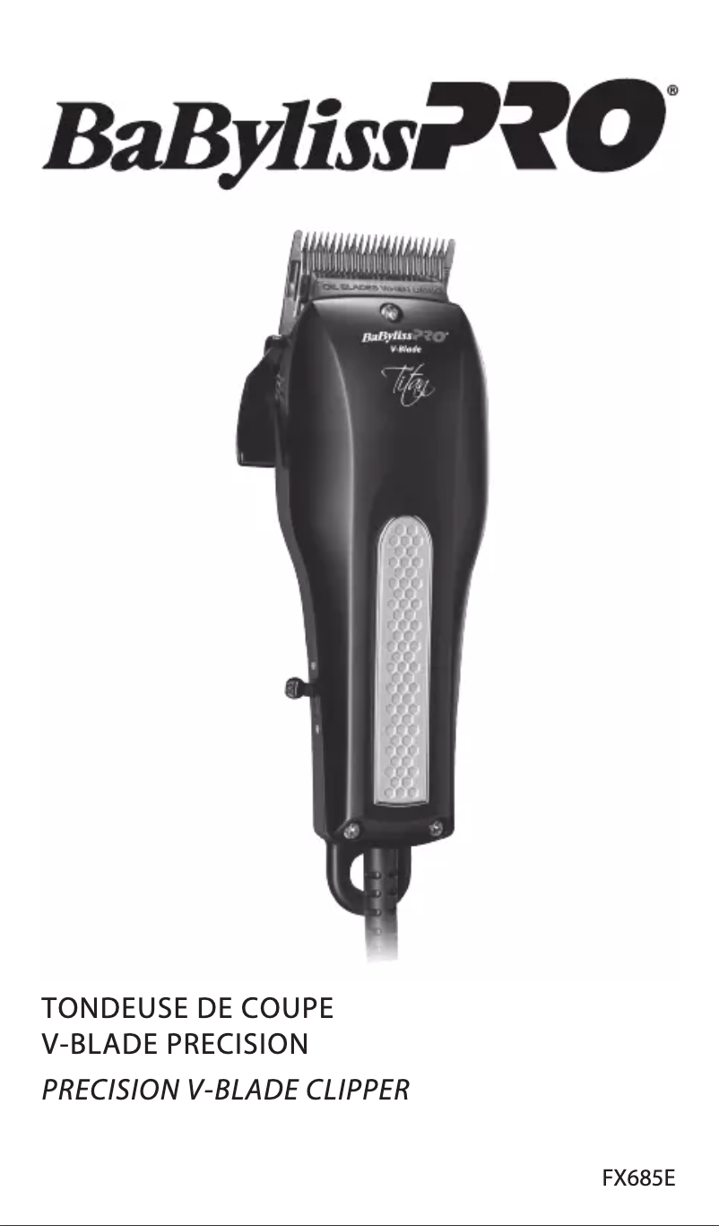 Imagen de la primera página del manual del dispositivo Pro FX685E