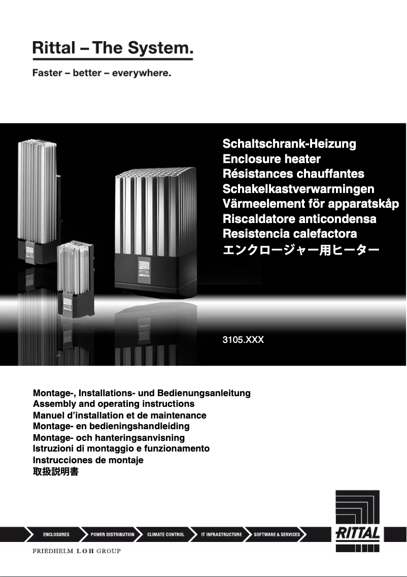 Image de la première page du manuel de l'appareil 3105.340