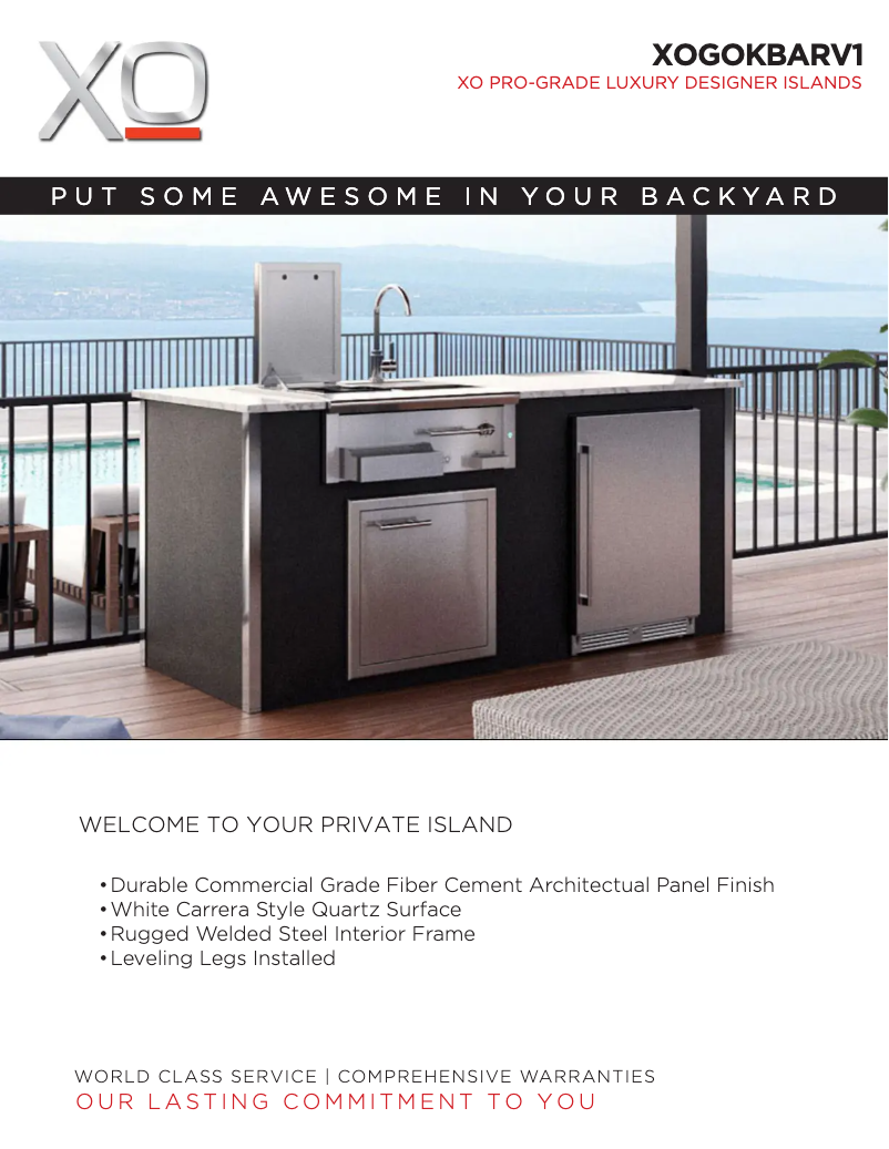 Page 1 de la notice Manuel utilisateur XO XOGOKBARV1