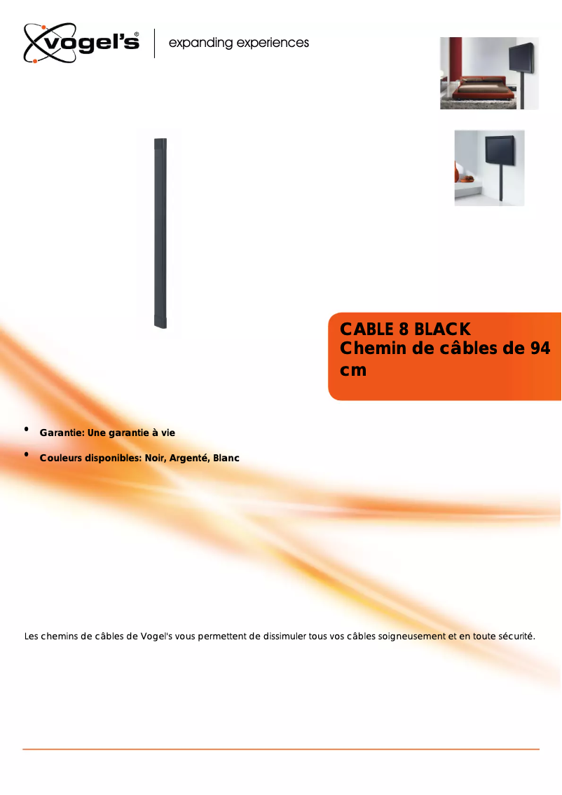 Página 1 del manual Manual de usuario Vogel's 8357410