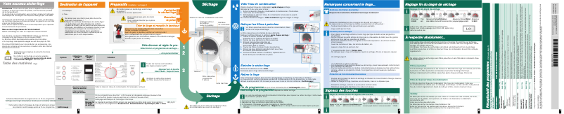 Image de la première page du manuel de l'appareil WTW84362NL