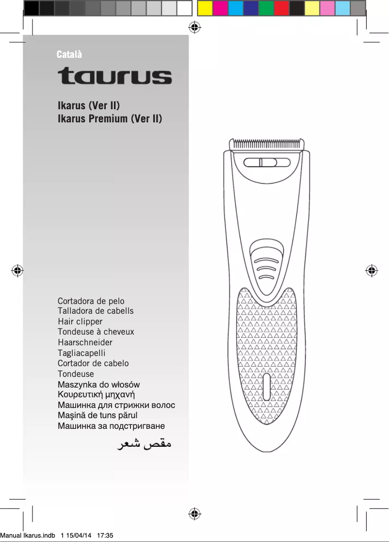Page 1 de la notice Manuel utilisateur Taurus Ikarus