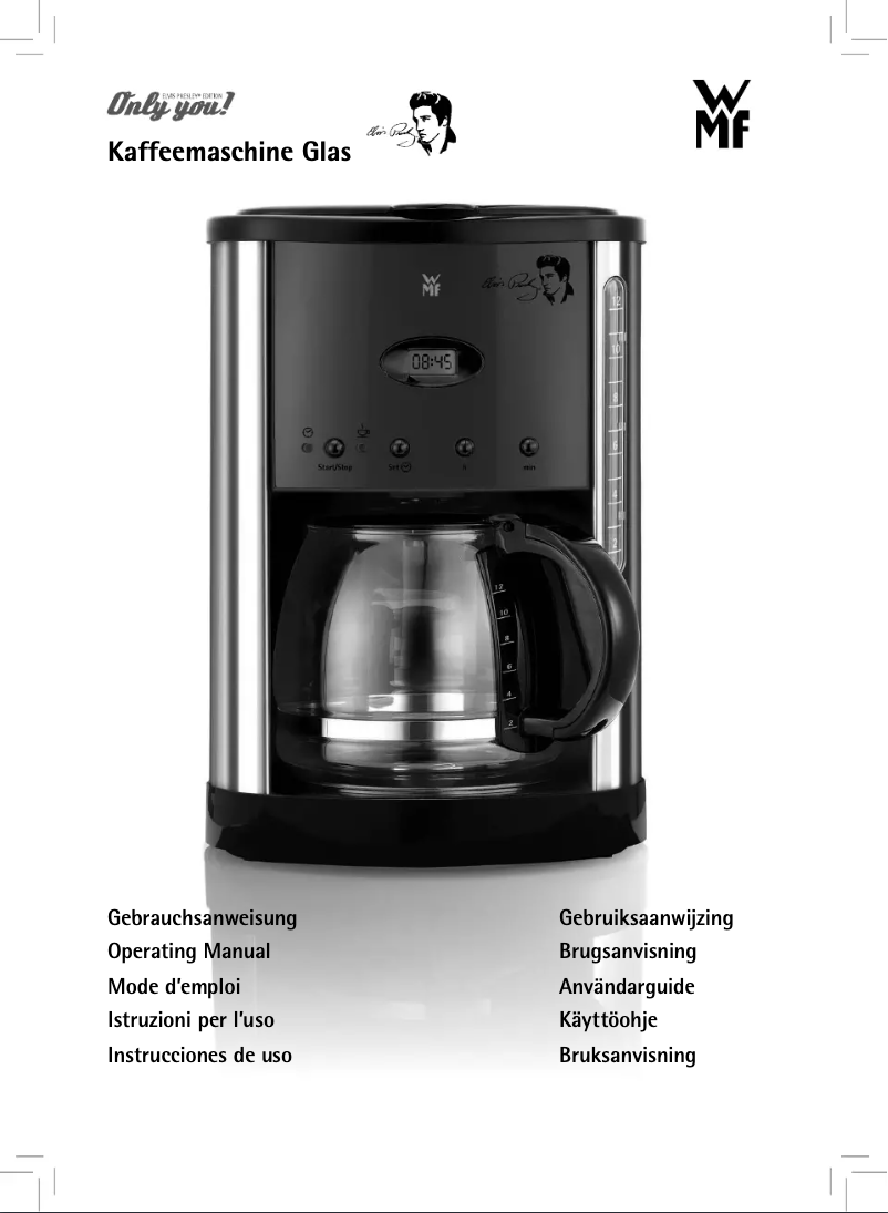 Page 1 de la notice Manuel utilisateur WMF Only You