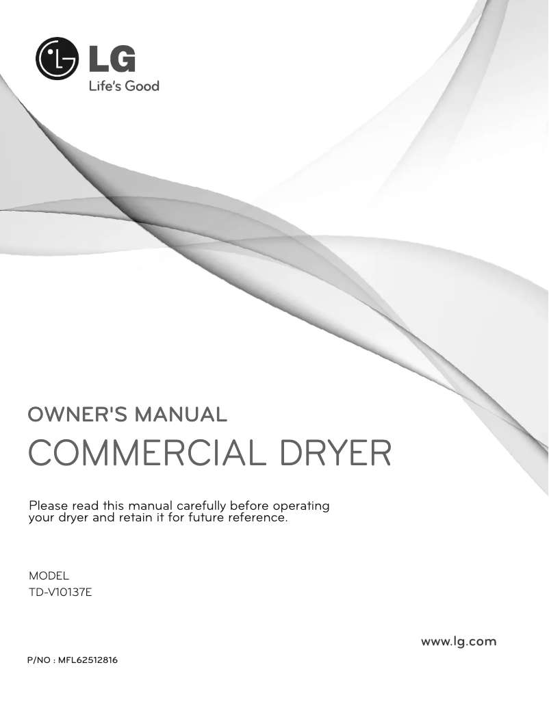 Image de la première page du manuel de l'appareil TD-V10137E