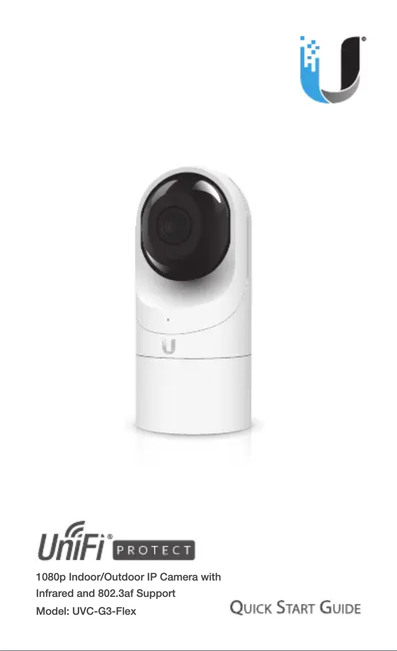 Page 1 de la notice Manuel utilisateur Ubiquiti Networks UniFi G3-FLEX