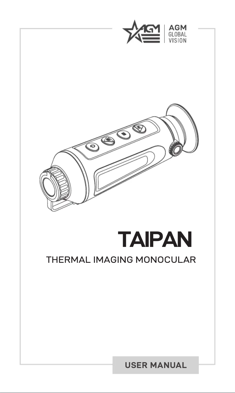 Page 1 de la notice Manuel utilisateur AGM Taipan TM15-384