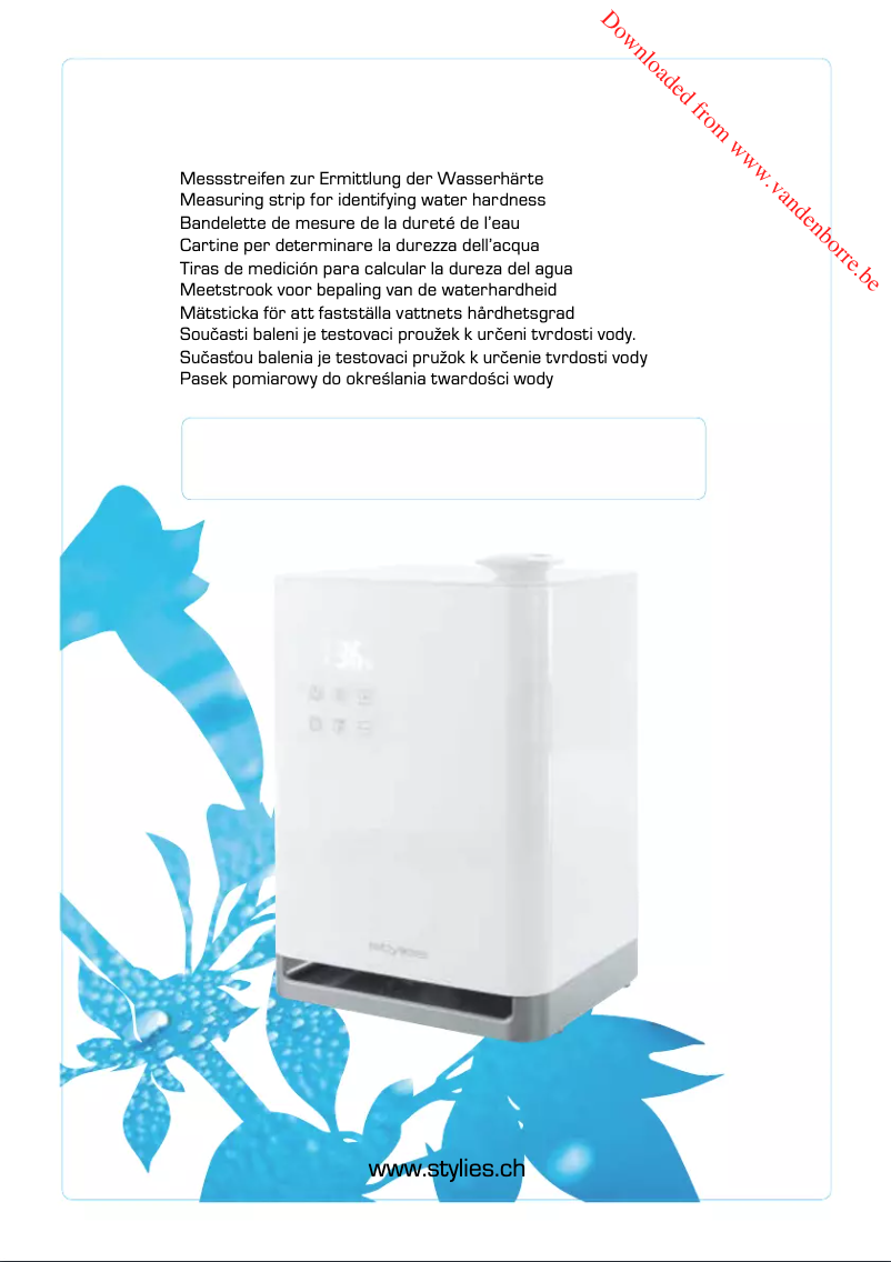 Page 1 de la notice Manuel utilisateur Stylies TITAN