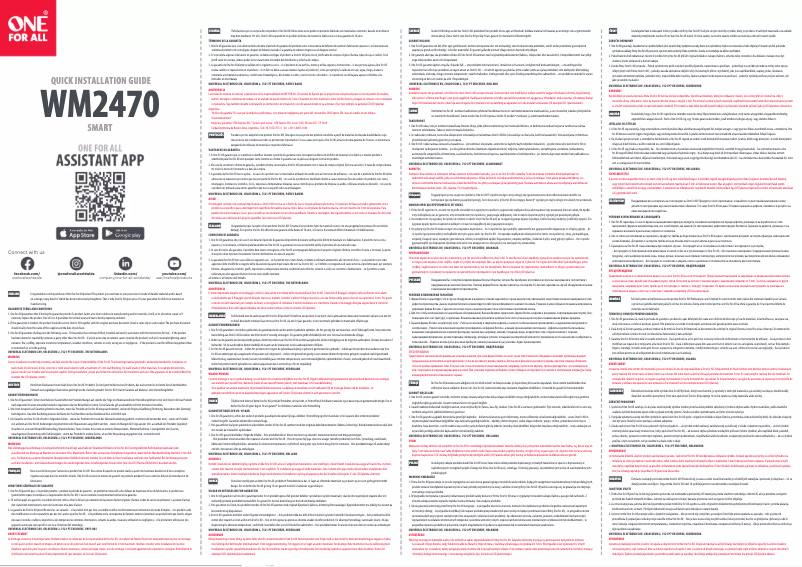 Image de la première page du manuel de l'appareil WM2470